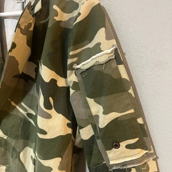 Zadig & Voltaire Green and Black Utility Jacket - Picture 7 of 9